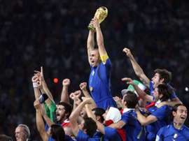Cannavaro exhorte l'Italie à s'inspirer du sacre du Mondial-2006. AFP