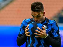 Lautaro Martínez deve ter contrato renovado com a Inter. AFP