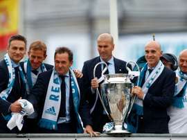 Los datos de Zidane en 199 encuentros como técnico del Real Madrid. AFP