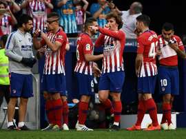 Griezmann de retour dans le groupe. AFP