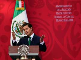 Le président mexicain Enrique Pena Nieto. AFP