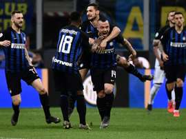 Nainggolan, dans le groupe de l'Inter pour la tournée asiatique. AFP