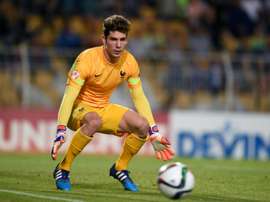Luca Zidane sera le troisième gardien du Real Madrid. AFP
