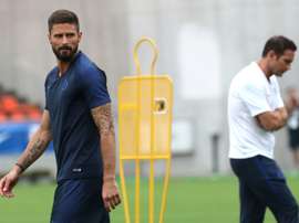 Giroud, on his way to Inter. AFP