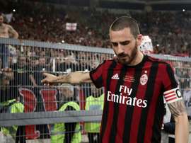Il Manchester United potrebbe avanzare prossimamente un'offerta per Bonucci. AFP