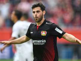 Kevin Volland a tout terrassé ce samedi face à Francfort. AFP