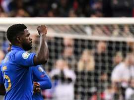 L'agent d'Umtiti en contact avec un club de Premier League. AFP