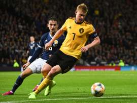 De Bruyne et Denayer de retour avec la Belgique. AFP