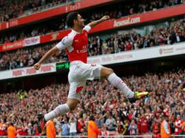 Un duelo inolvidable para Arteta. AFP