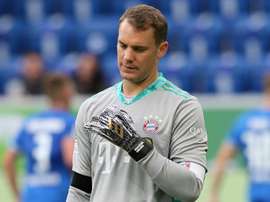 Neuer meilleur gardien UEFA. AFP