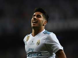 Asensio marcou o primeiro gol da noite. EFE