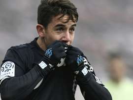 O meia Maxime López é alvo de mercado do Barça. AFP