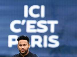 Nada muda a ideia de Neymar. AFP