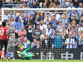 El Brighton pasó por encima del United de Mourinho. AFP