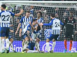 Chelsea rate le coche à Brighton. AFP