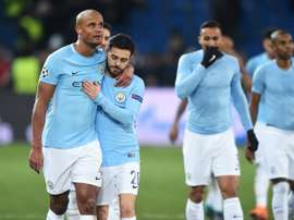 Bernardo Silva teceu rasgados elogios a Guardiola. AFP