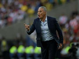 Tite a évoqué de Rodrygo avec la sélection brésilienne. AFP