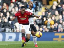 Martial disponible. AFP