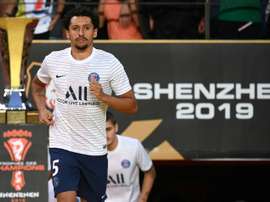 Marquinhos est satisfait du premier match du PSG. AFP