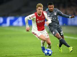 De Jong llegará al Camp Nou este verano. AFP