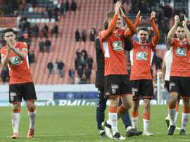 Lorient bat Nancy sur le fil et met la pression sur Lens. AFP