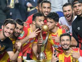 LEspérance de Tunis, sacrée championne dAfrique. AFP