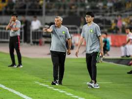 Le club de Bruno Genesio perd la tête du championnat chinois. AFP
