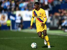 Ousmane Dembélé encore blessé. afp