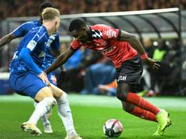 Thuram, el valor más destacado del Guingamp. AFP