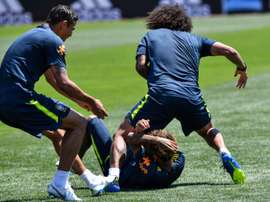 Thiago Silva no tiene buen recuerdo de Rusia. AFP