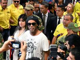 Jorge Valdano defended Ronaldinho. AFP