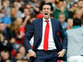 Il tecnico dell'Arsenal Unai Emery. AFP