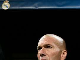 The Frenchman isn't happy with the result. AFP