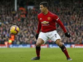 United want to get rid of Sánchez. AFP