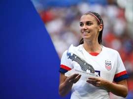 Alex Morgan a souhaité s'exprimer sur la situation de CR7. AFP