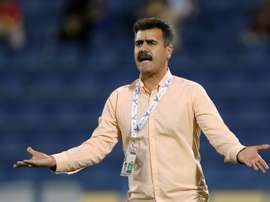 L'entraîneur d'Esteghlal, Sirous Pourmousavi, lors du match contre Al-Hilal. AFP