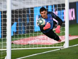Courtois answered questions on Instagram. AFP