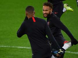 Neymar will be on the bench, Mbappe starts. AFP