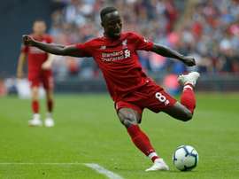 Keita was carried off with a muscular injury in the game. AFP
