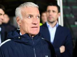 Deschamps est content de l'attitude de ses joueurs. AFP
