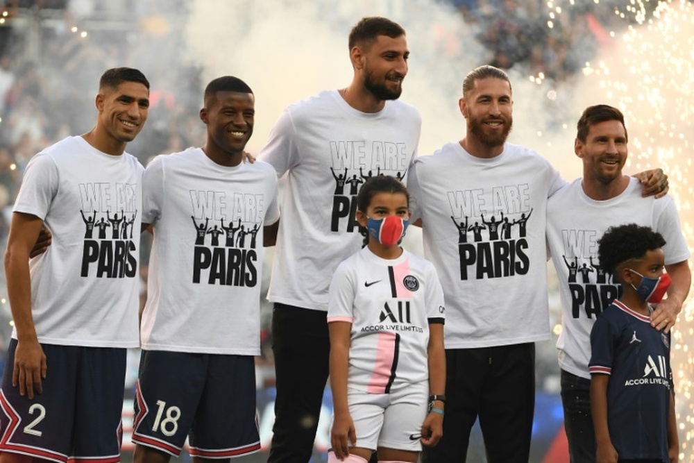 Wijnaldum raconte son choix de rejoindre Paris. AFP