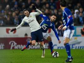 Buffon encense Rabiot. AFP