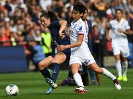 Lyon prend une option sur le titre. AFP