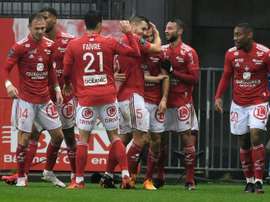 Reims retrouve le sourire contre Brest. AFP