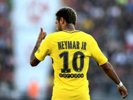 Neymar est le transfert le plus cher de l'histoire. AFP