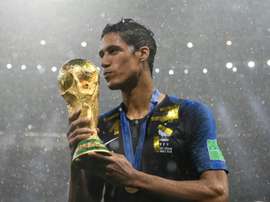 Año imborrable para Varane. AFP