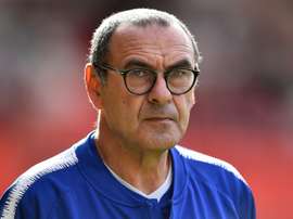 Maurizio Sarri, le 7 octobre 2018, à Southampton. AFP