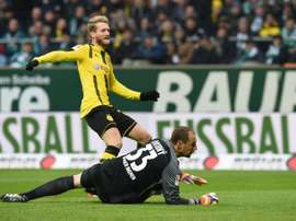 El Borussia Dortmund se adelantó con un tempranero tanto de Schürrle. AFP