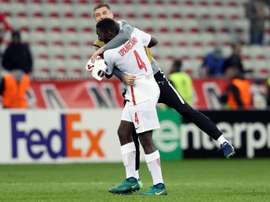 Dayot Upamecano vuelve a escena. AFP