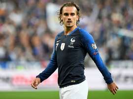 Griezmann, sa pire série en Bleu. AFP